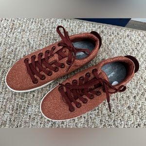 Allbirds Wool Pipers - Diablo (White Sole) Size 8